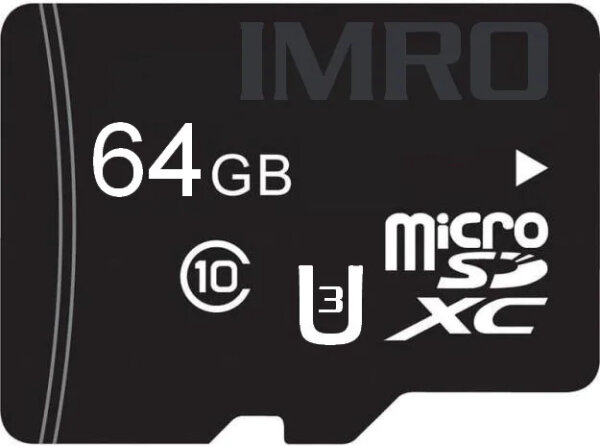Speicherkarte Micro SDHC 64GB + SD Adapter
