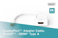 Adapter Mini-Displayport <-> HDMI | 4K/UHD