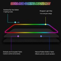 Gaming Mauspad RGB 800x300mm XXL