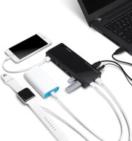USB Hub 7Port USB 3.0 + 2x USB-A Ladeanschluss