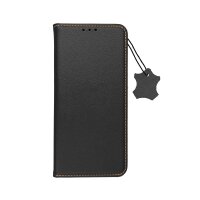 Handytasche Bookcover für Xiaomi Note 12 4G 6,67" Leder schwarz