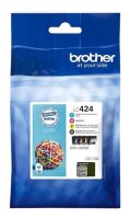 Tinte Brother Multipack farbig/schwarz LC424VAL