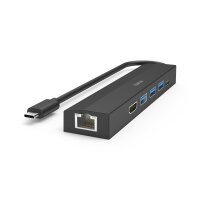 USB-C Dockingstation zu 1x HDMI, 3x USB 3.0, USB-C PD, Gb...
