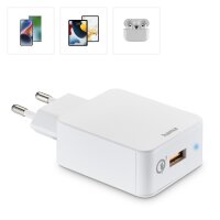Ladegerät 19,5W Power Delivery USB-A QC 3.0