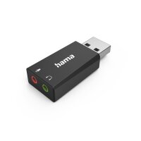 Soundkarte extern USB-A -> 2x 3.5mm Buchse