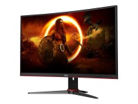 TFT AOC 23,6"/59,9cm Full-HD, AMD FreeSync Premium, 2x HDMI 1.4, 2x DisplayPort 1.2, 1x VGA, Lautsprecher, curved, 1ms, 165Hz