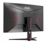 TFT AOC 23,6"/59,9cm Full-HD, AMD FreeSync Premium, 2x HDMI 1.4, 2x DisplayPort 1.2, 1x VGA, Lautsprecher, curved, 1ms, 165Hz