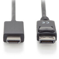 Kabel Displayport <> HDMI 4K/60Hz 3m
