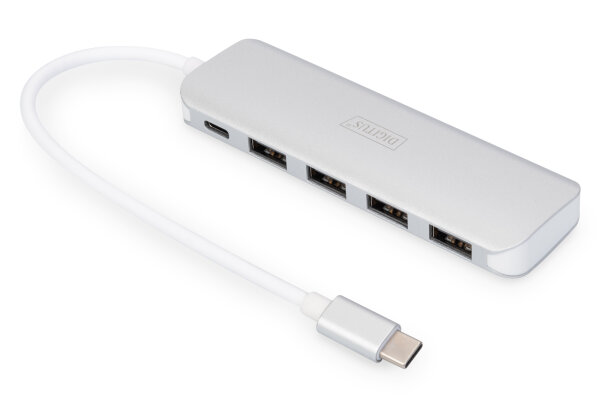 USB-C Hub 4x USB 3.0 + 1x USB-C PD