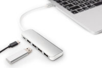 USB-C Hub 4x USB 3.0 + 1x USB-C PD