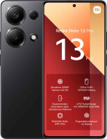 Handy Xiaomi Redmi Note 13 Pro 4G Midnight Black, 256/8 | fertig eingerichtet