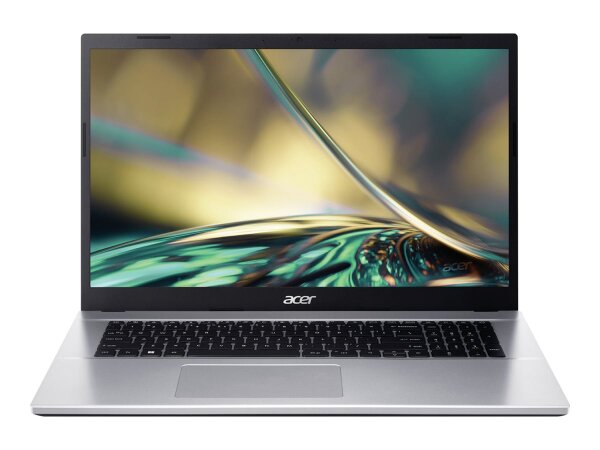 Notebook Acer 17,3" Intel Core i5-1235U, 2C+8c 4,40GHz, 8GB RAM, 512GB SSD, Intel Iris Xe, Windows 11 Pro fertig installiert