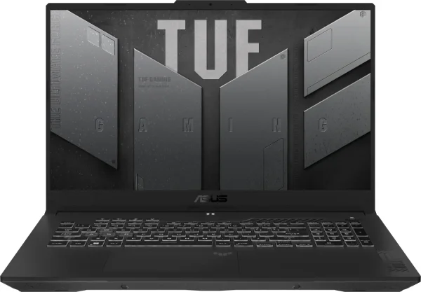 Gaming Notebook Asus TUF Gaming A17 17,3", AMD Ryzen 5 7535HS, 6x 4,55GHz, 16GB DDR5 RAM, 512GB SSD, GeForce RTX 4050, Windows 11 Home fertig installiert