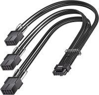 Adapterkabel 3x 8-Pin zu 16-Pin PCIe 5.0 Grafikkarte...