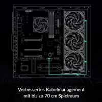 Adapter 4-Port PWM-Splitter Kabel für Lüfter mit 3- und 4-Pin | 70cm