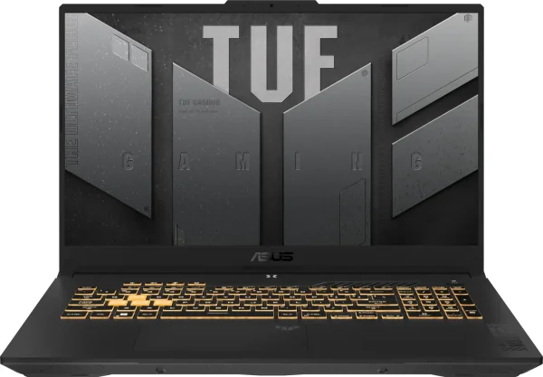 Gaming Notebook Asus TUF Gaming F17 17,3", Intel Core i7-13620H, 6C+4c 4,90GHz, 16GB DDR5 RAM, 1TB SSD, GeForce RTX 4070, Windows 11 Home fertig installiert