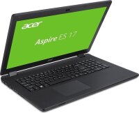 Notebook Acer 17,3", Intel Pentium N3710, 4x 2,40GHz, 8GB RAM, 500GB SSD, GeForce 910M, Windows 11 Home fertig installiert *gebraucht* Zustand A